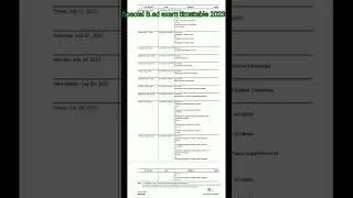Mgsu special B.ed exam time table 2023