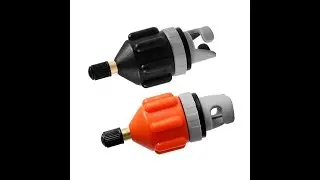 Rowing Boat Air Valve Adaptor Sup Board Kayak Pump Adapters Inflatable Air Valve Attachment Kayak Ac