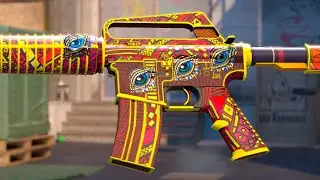 Комбинации огненных наклеек M4A1-S Chantico &mdash; CS 2