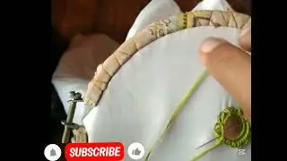 DIY Shisha Embroidery #shorts #shisha #sequinwork