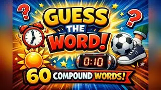 70 Tricky Compound Words for Kids & Teens | Fun Vocabulary Quiz