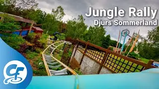Jungle Rally front seat on-ride 5K POV @60fps Djurs Sommerland