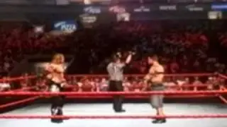 Smackdown vs Raw 2009- Edge vs John Cena for wwe and world heavyweight title