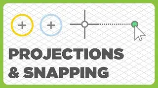 Projections and  Snapping - Pixpro Photogrammetry