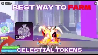 BEST WAY TO FARM NEW CELESTIAL TOKENS - BLOX FRUIT