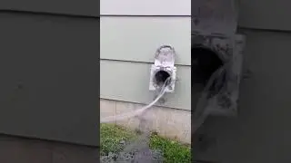 Flexible brush for clean your dryer vent easily