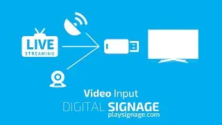 How to use the Video Input plugin in your digital signage content.