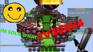 Godbridger 1v4v4v4 in Bedwars (targeted)