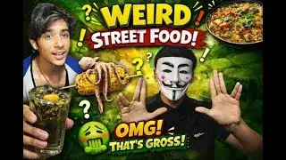 Most WEIRD Street Food on the Internet 😭 | Reaction Video