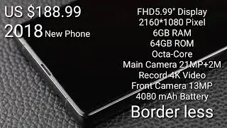 This Powerful New Phone Is Amazing 2018 Only US $188.99