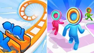 Runner Coaster Vs Layer Man⭕️⭕️All Big Update Tiktok Gameplay HH1H