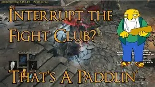 Don't Interrupt the Fight Club