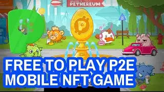THE FREE TO PLAY PLAY TO EARN MOBILE NFT GAME BOTH ON ANDROID & IOS!! PETHEREUM EARNS 3 WAYS FREE!