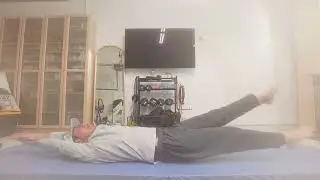 Backstroke kick dryland exercise