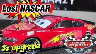 Losi NASCAR 3s upgraded (cheap system 🤦🏾&zwj;♂️🤦🏾&zwj;♂️)