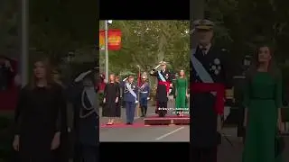 Princess leonor and infanta sof&iacute;a attend the national day of Spain. ||#new #spain #leonor #fyp #ccp