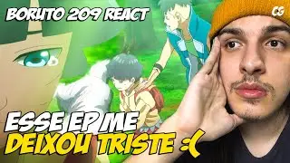 COITADA DA HIMAWARI | PESADELO DE KAWAKI! - React Boruto 209