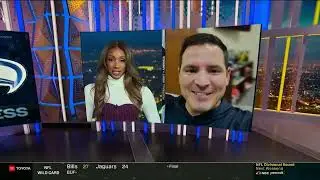 Sunday Night Football l Toyota Halftime Report (2025 Wild Card Weekend - Chargers vs. Patriots)