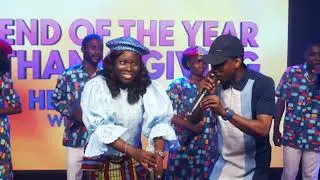 Minster @Teepraize  ministering live at HOP with oreoluwanipraise. 
