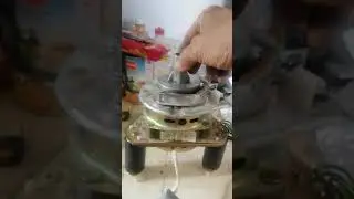 Spin Motor (washing machine) testing for water pump conversion...