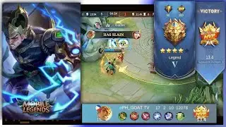 Gatotkaca best mage build items | Full Highlights | Gameplay 10 | mobile legends