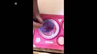 Spirograph | Designer ruler to draw patterns | How to use design ruler #2025 #spirograph #drawing