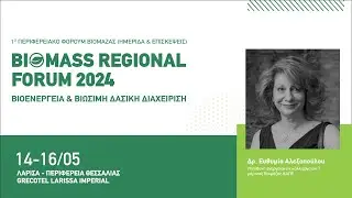 &Epsilon;&upsilon;&theta;&upsilon;&mu;ί&alpha; &Alpha;&lambda;&epsilon;&xi;&omicron;&pi;&omicron;ύ&lambda;&omicron;&upsilon;: 1&omicron; &Pi;&epsilon;&rho;&iota;&phi;&epsilon;&rho;&epsilon;&iota;&alpha;&kappa;ό &Phi;ό&rho;&omicron;&upsilon;&mu; &Beta;&iota;&omicron;&mu;ά&zeta;&alpha;&sigmaf; | Biomass Regional Forum 2024