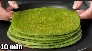 Just Oats & Spinach! No Flour, No Sugar, No Yeast  Lose 15kg Fast! Oats palak Chilla Recipe l Oats