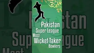 PSL (2016-2021) Most Wicket-Taker Bowlers #Shorts #PSL2022 #CricFizz