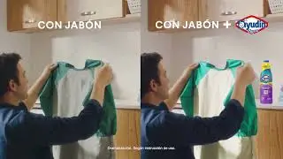 Ayud&iacute;n&reg; Ropa, Experto quitamanchas + ropa como nueva por m&aacute;s tiempo