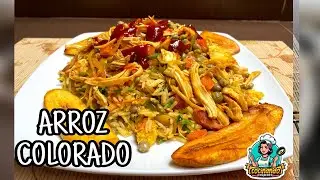 Arroz Colorado con frejol de palo.| Rosita