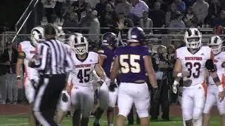 Rockford 2023 CB Austin Harvey full game highlights vs. Caledonia