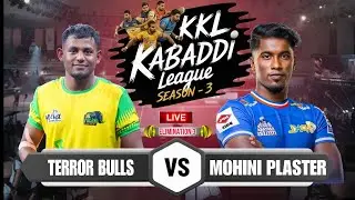ELIMINATION 3 || TERROR BULLS VS MOHINI BLASTER || KKL LEAGUE KABADDI MATCH 2025