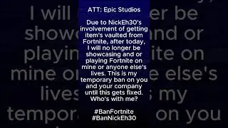Make it right Epic.