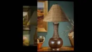 Wood Table Lamps