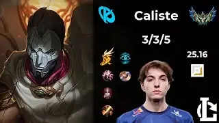 Jhin ADC - KC Caliste | Patch 25.16 EUW Challenger