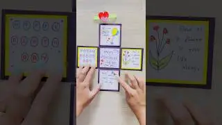 Fun Folding Greeting Card Craft | Easy DIY Card Idea | TINY PENGUINS