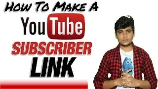 How To Make a YouTube Subscribe Link Bangla | POP-UP Subscription Button | Create Subscribe Link |