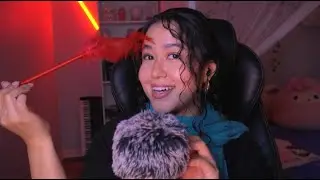 ASMR | 11 mins of personal attention with feather (no intro)