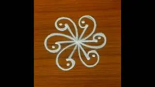 3*2 Dots easy birds kolam | Basic birds kolam | Beginner's easy and simple rangoli