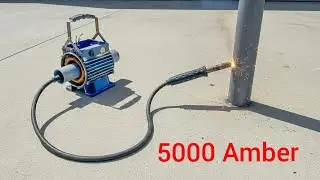From scrap metal to electricity! I built a welding machine from a broken motor &ndash; Save money!