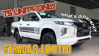 2023 Mitsubishi Strada S-Limited | 75 units lang  | what's different? | MOTORISTA ADVENTURES