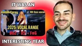 Vocal Range: Mariah Carey | 2025 Live Vocals (Bb2 - D5 - F#6) | Reaction