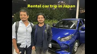 Rental car trip in Japan