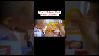 The 1993 Happy Meal Snack Maker Set