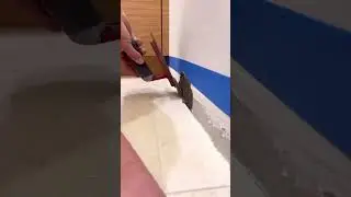 Fabricating and installing natural stone tile base #diy #tilingtips #homedecor #construction #tiling