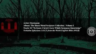 Orationem - The Black Metal Scripture Collection (Full Album Streamer)