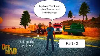 Off The Road Game  #android #mobilegame #jumpingcar AGP #iosgame #drive Harvest and selling Grass📣📣