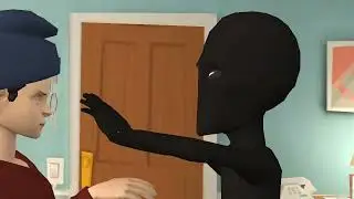 Dark Alien beats up Stan Marsh for not bringing back Evil Alien and gets grounded (S3, E28)