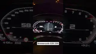 M layout dashboard with Bimmercode (g20 330i)